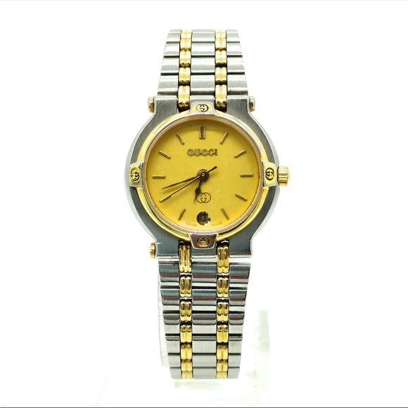 Gucci Accessories - Gucci Watch  9000L 25mm Women's Gold X Silver